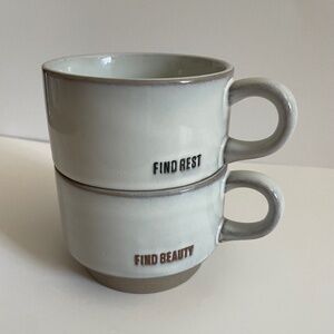 Find Rest Find Beauty Hearth and Hand Mugs